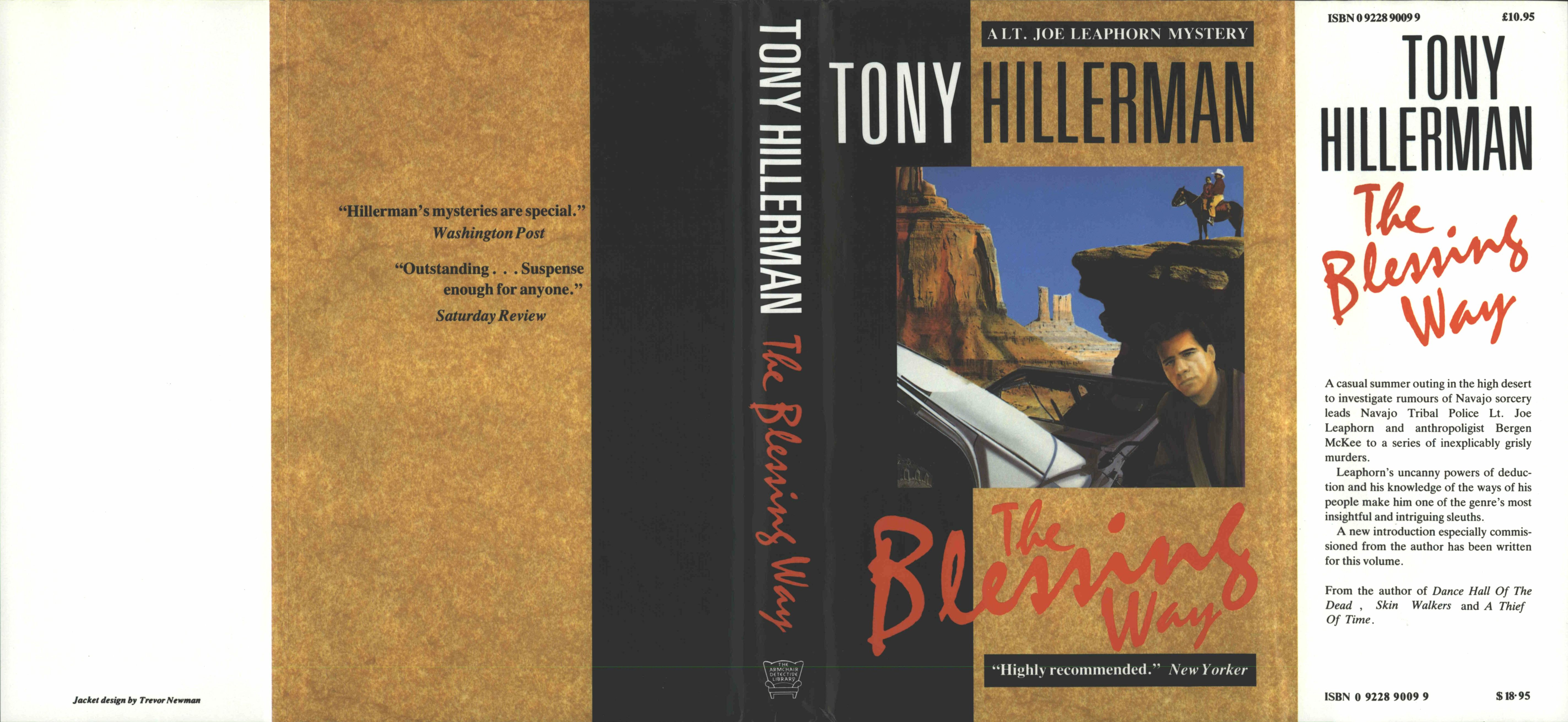 The Blessing Way Armchair Detective Library 1990 The Tony